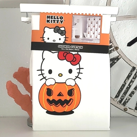 Hello Kitty Other - 🎃NWT🎃 Hello Kitty Halloween Shower Curtain